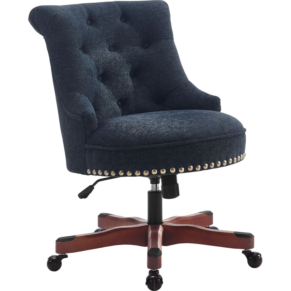 dixie blue office chair   