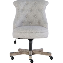 dixie gray office chair   