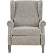 dixon gray manual recliner   