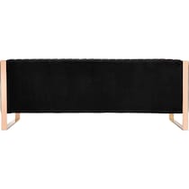 dobrev black sofa   