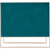 dobrev blue accent chair   