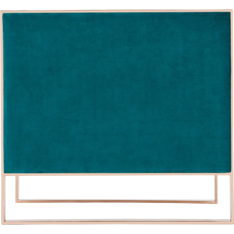 dobrev blue accent chair   