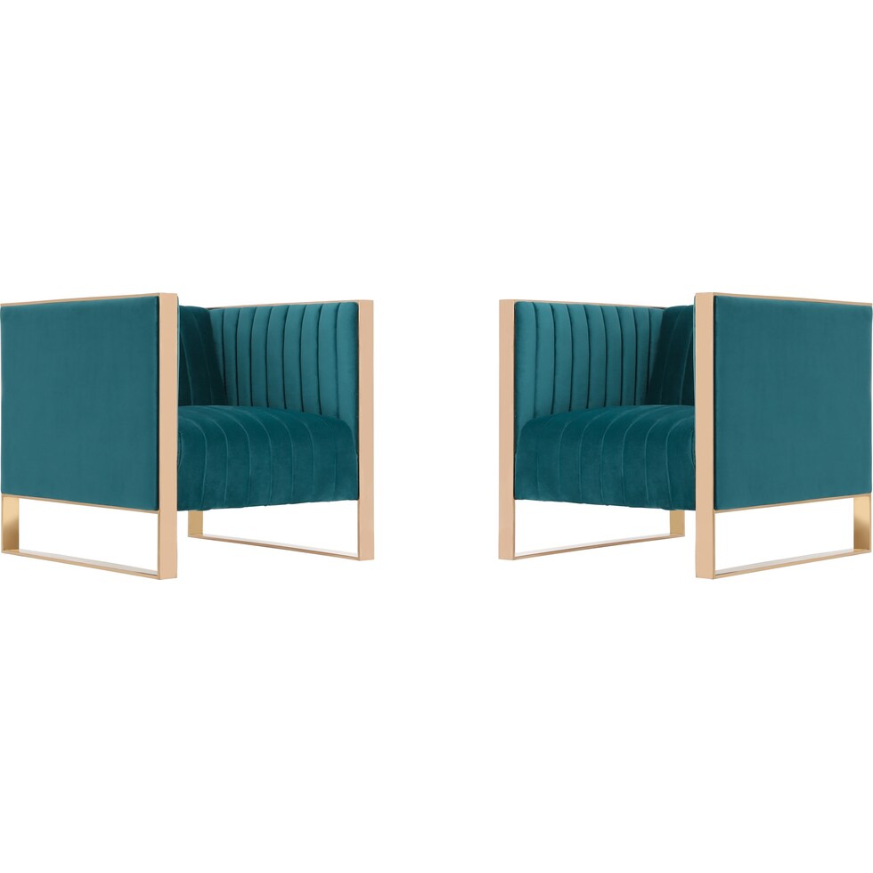 dobrev blue chair   