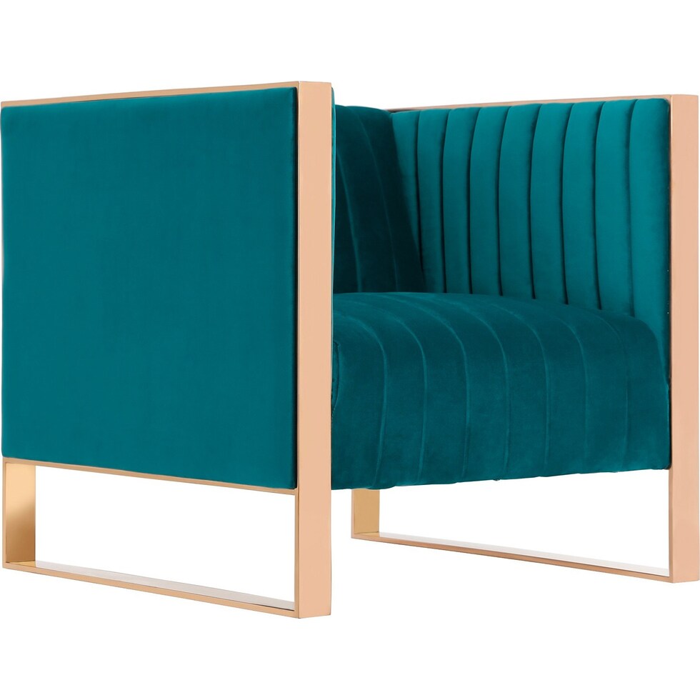 dobrev blue chair   