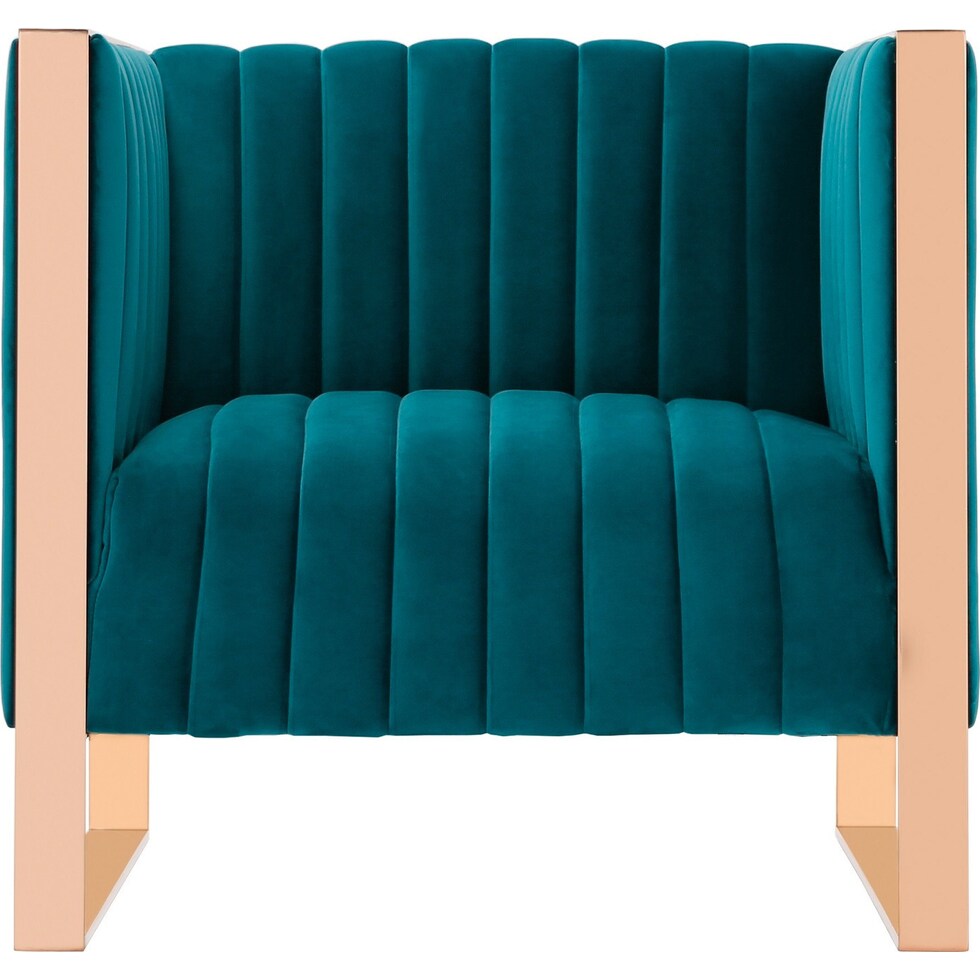 dobrev blue chair   