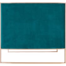 dobrev blue loveseat   