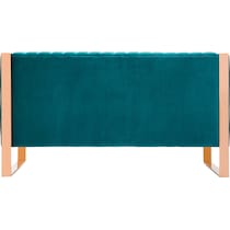 dobrev blue loveseat   
