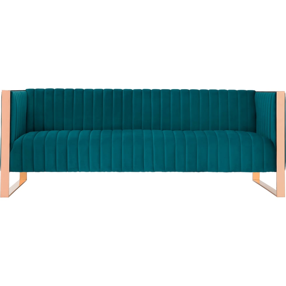 dobrev blue sofa   