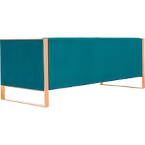dobrev blue sofa   