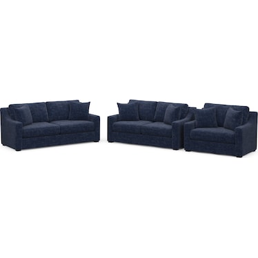 Dobson Sofa, Loveseat, and Chair and a Half Set