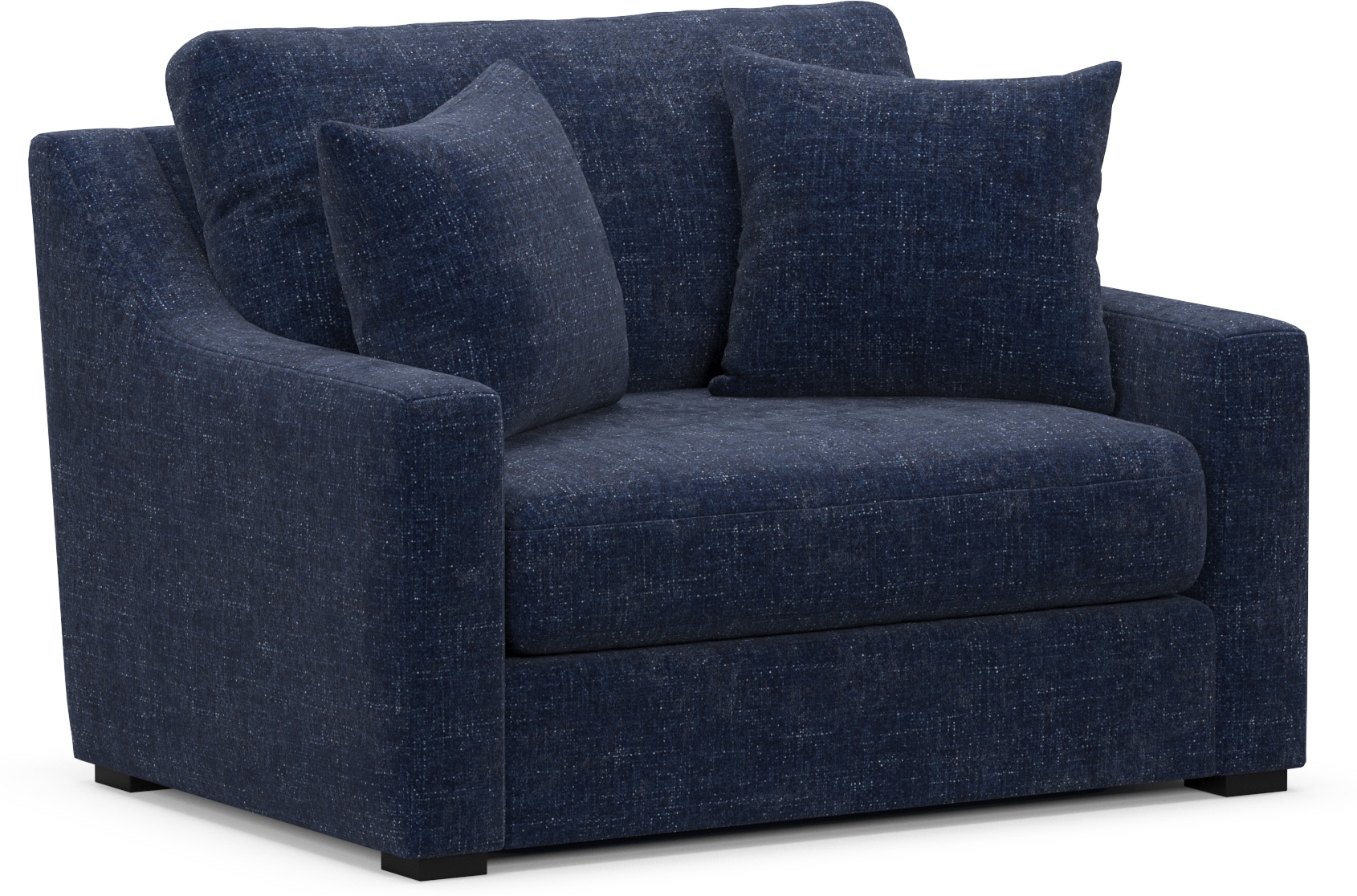 ②まるポン 様 symphony navy Dobson Chair and a Half | Value City Furniture