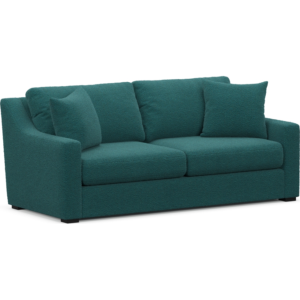 dobson blue sofa   