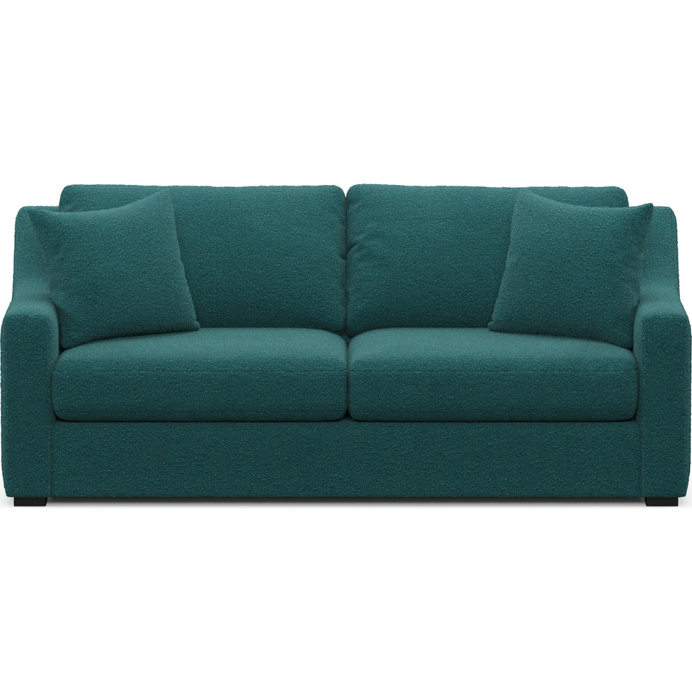 dobson blue sofa   