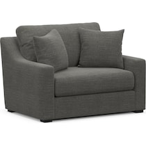 dobson gray chair and a half   