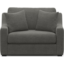 dobson gray chair and a half   