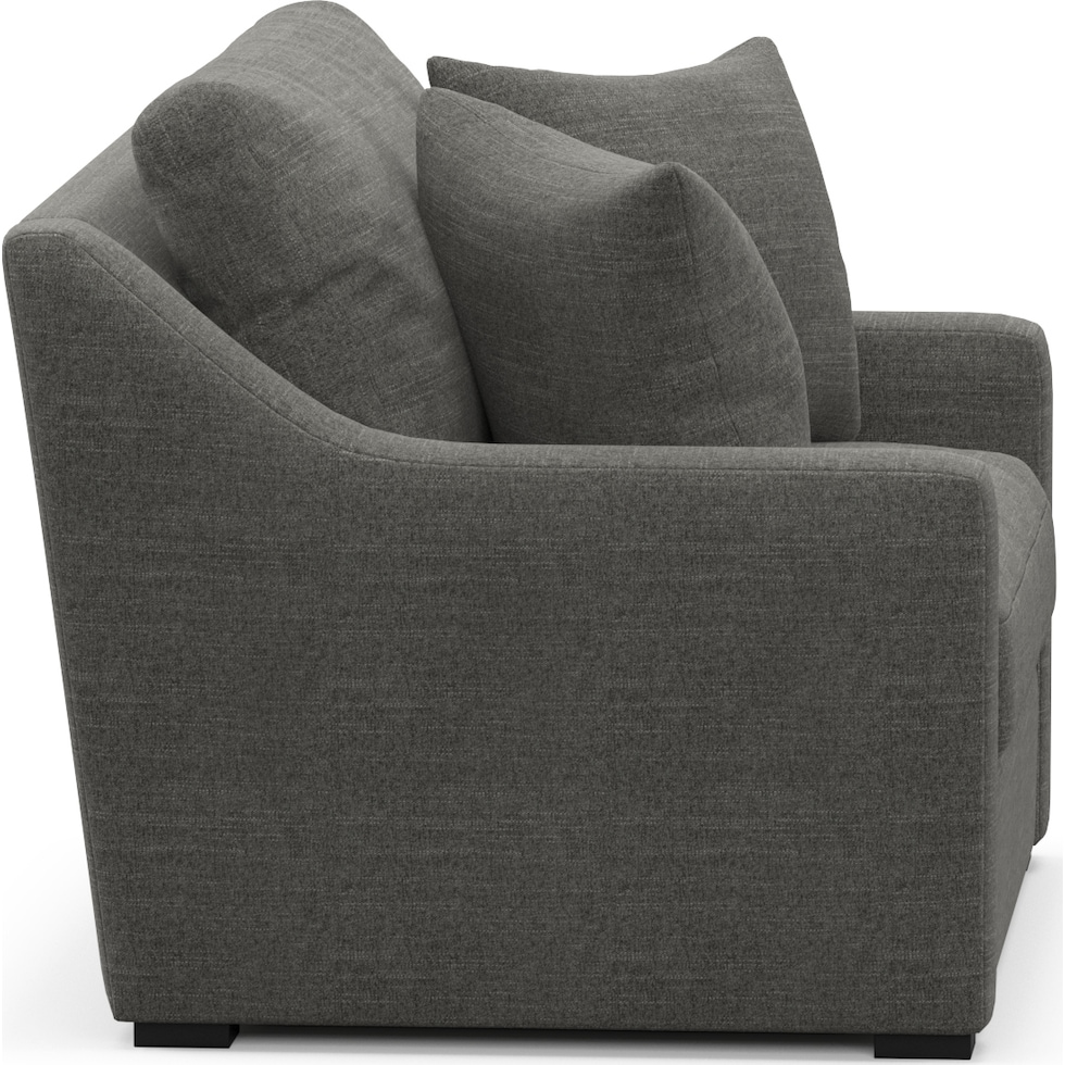 dobson gray chair and a half   