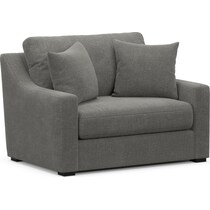 dobson gray chair and a half   