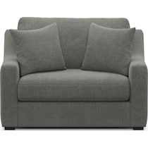 dobson gray chair and a half   