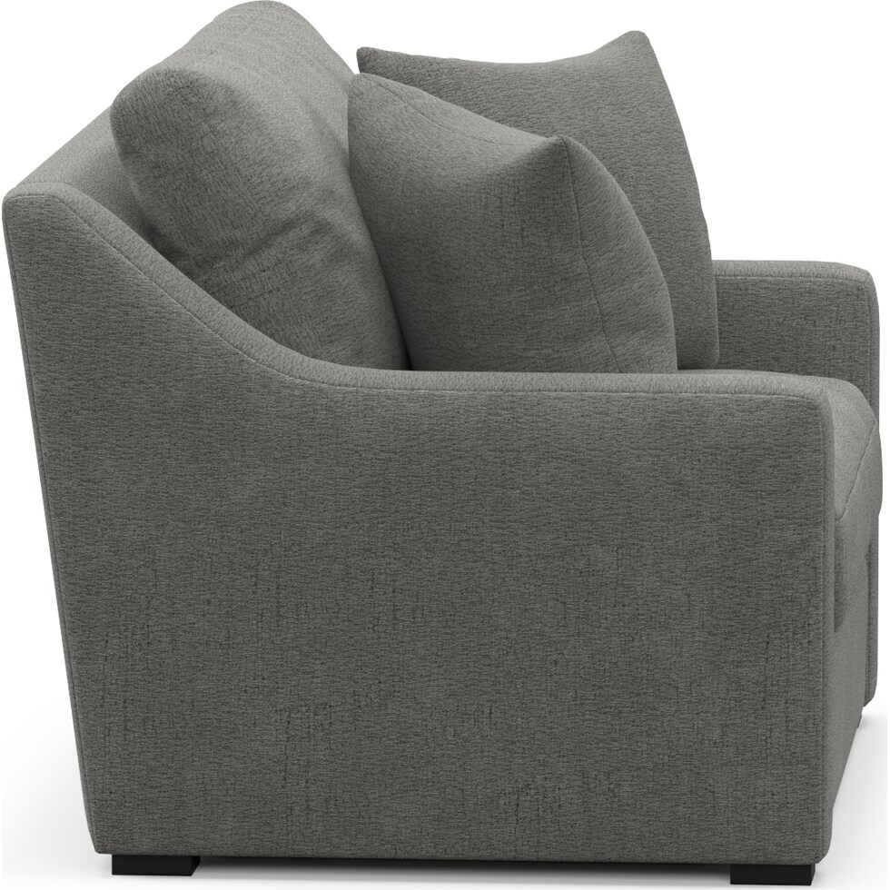 dobson gray chair and a half   
