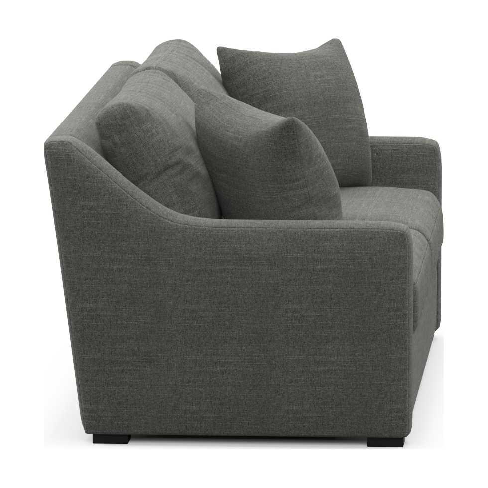 dobson gray sofa   
