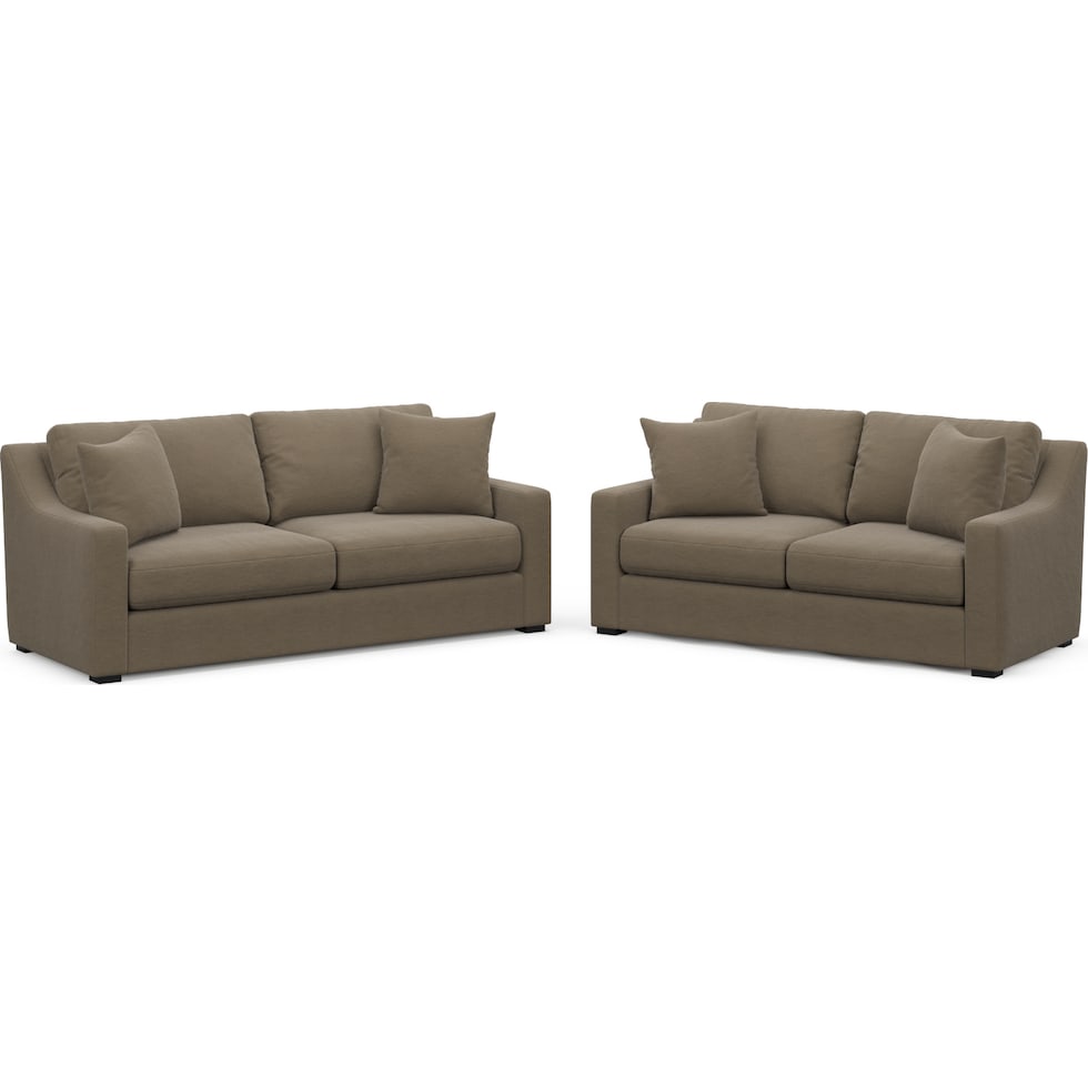 dobson light brown  pc living room   