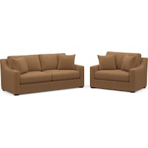 dobson light brown  pc living room   