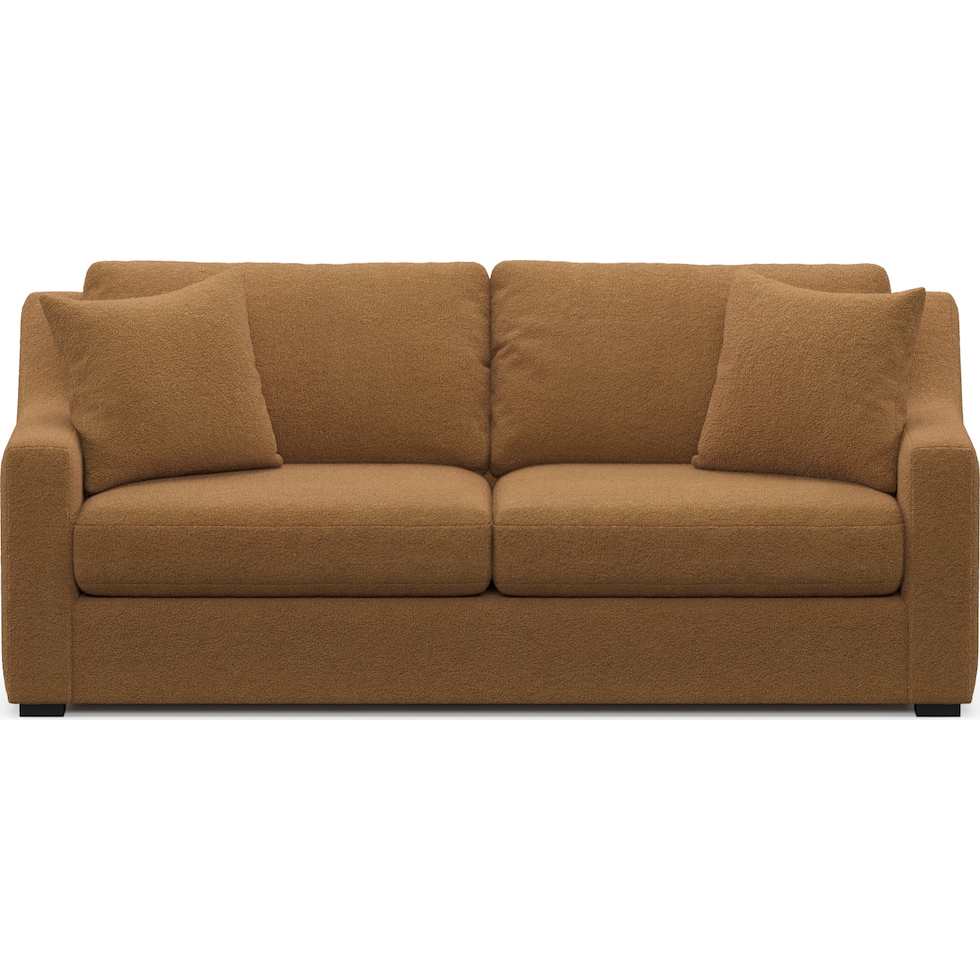 dobson light brown sofa   