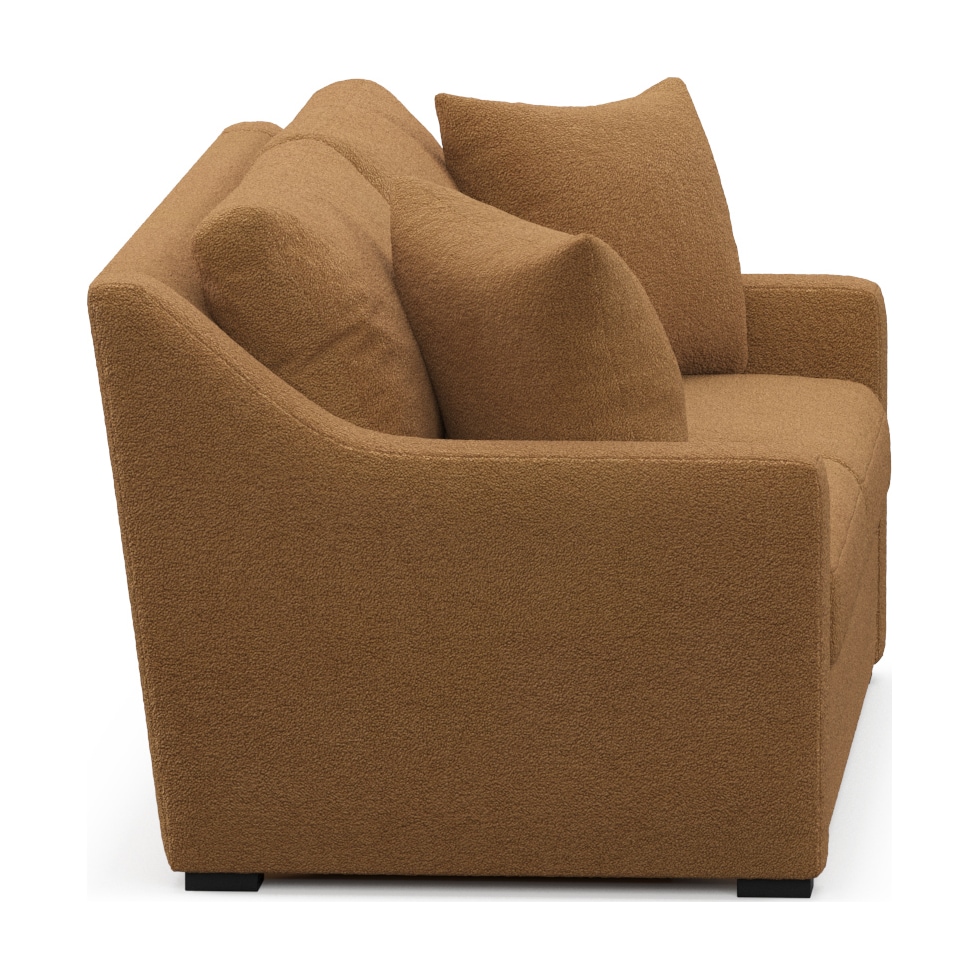 dobson light brown sofa   