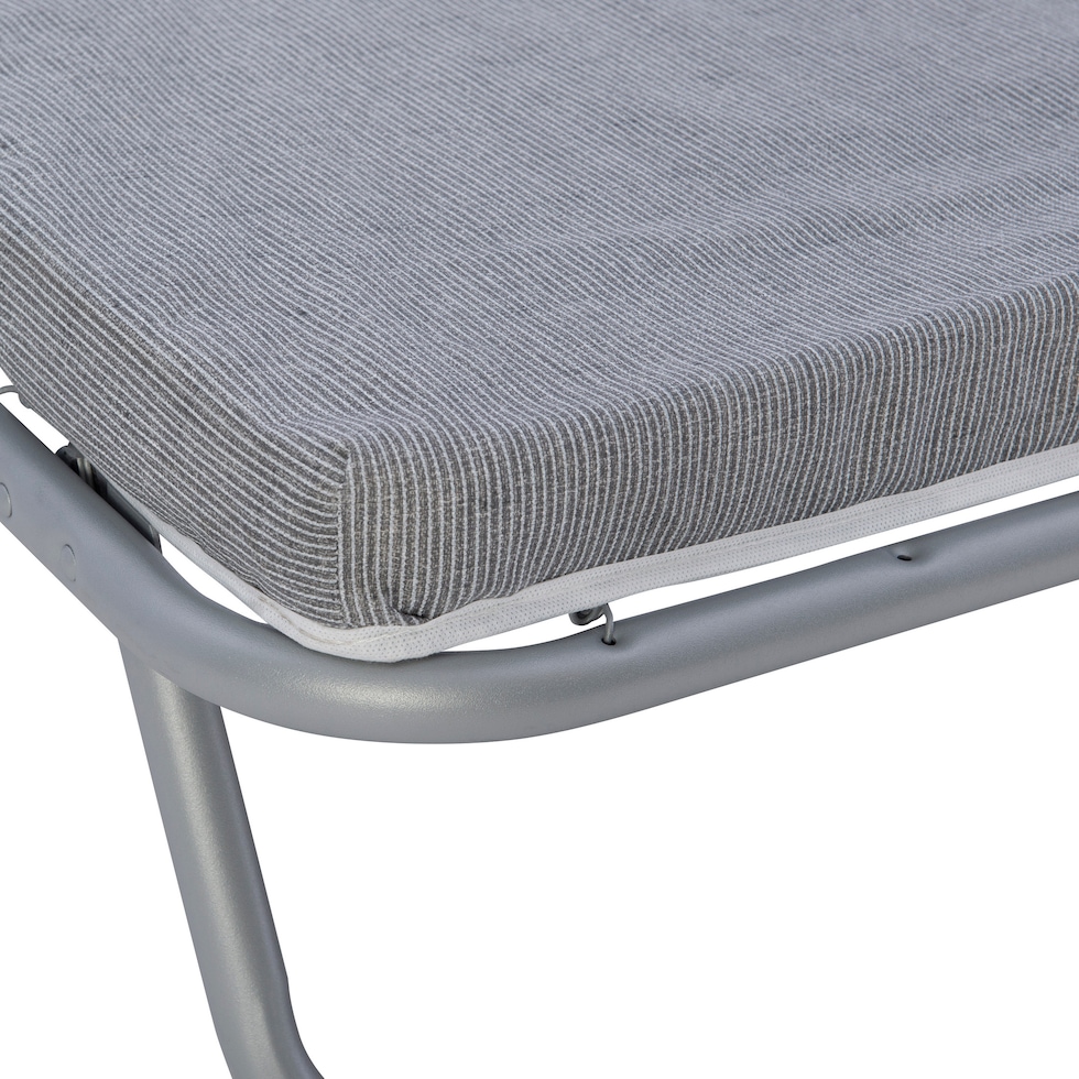dodge gray folding bed   
