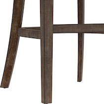 dolly gray bar stool   