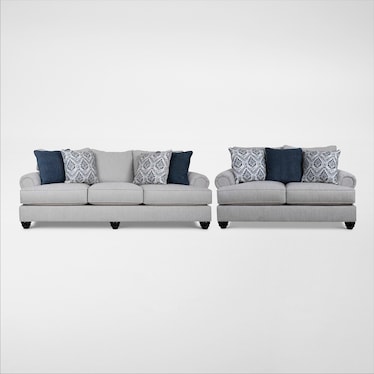 Signature Design by Ashley Dolomite Sofa and Loveseat