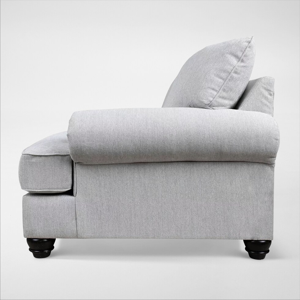 dolomite white loveseat   