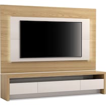dom light brown tv stand   