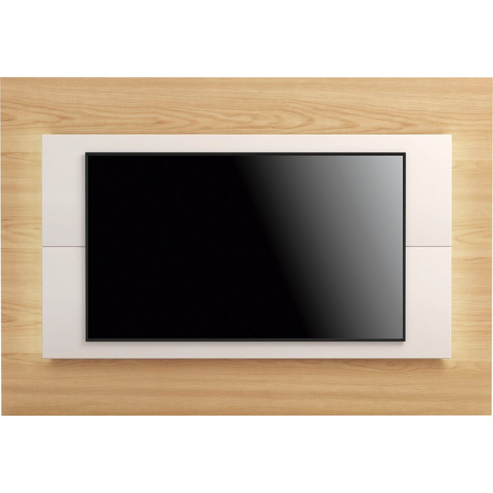 dom light brown tv stand   
