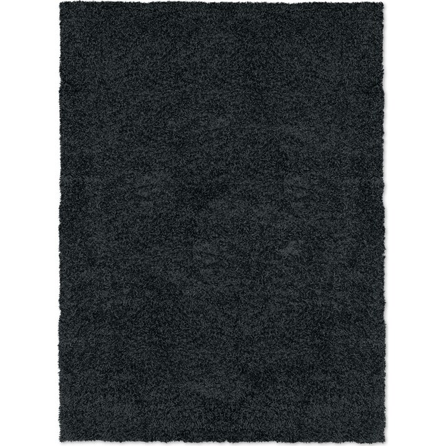 Rugs - Domino Shag 8' x 10' Area Rug - Black