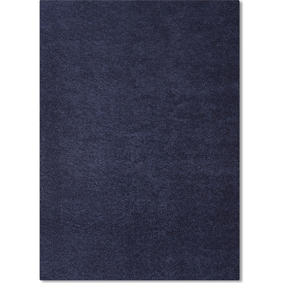 domino blue shag blue area rug ' x '   