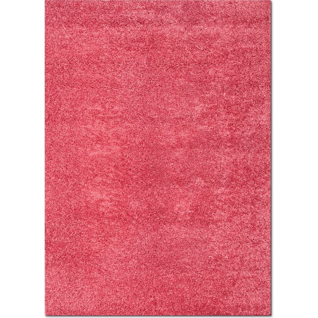 Rugs - Domino Shag 8' x 10' Area Rug - Pink