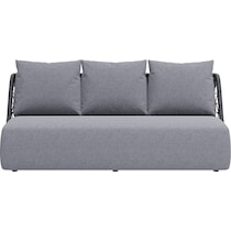 don pedro gray outdoor sofa   