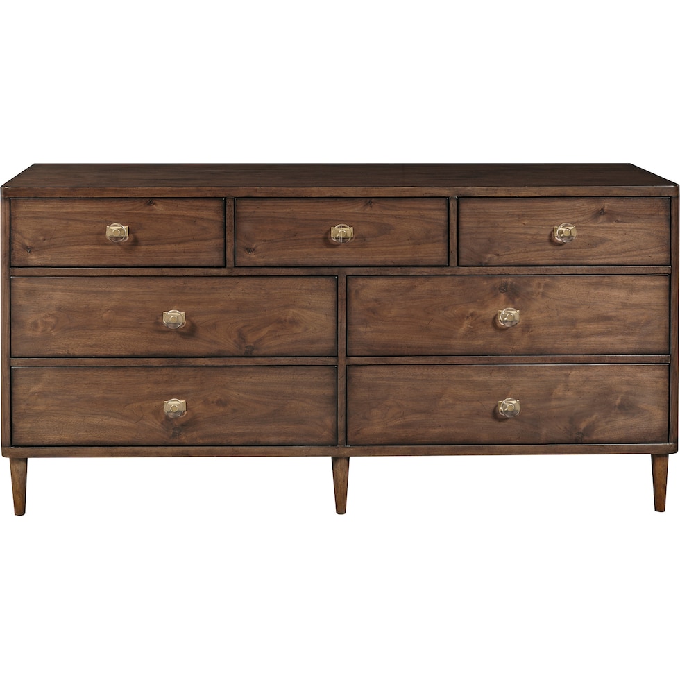 donald dark brown dresser   