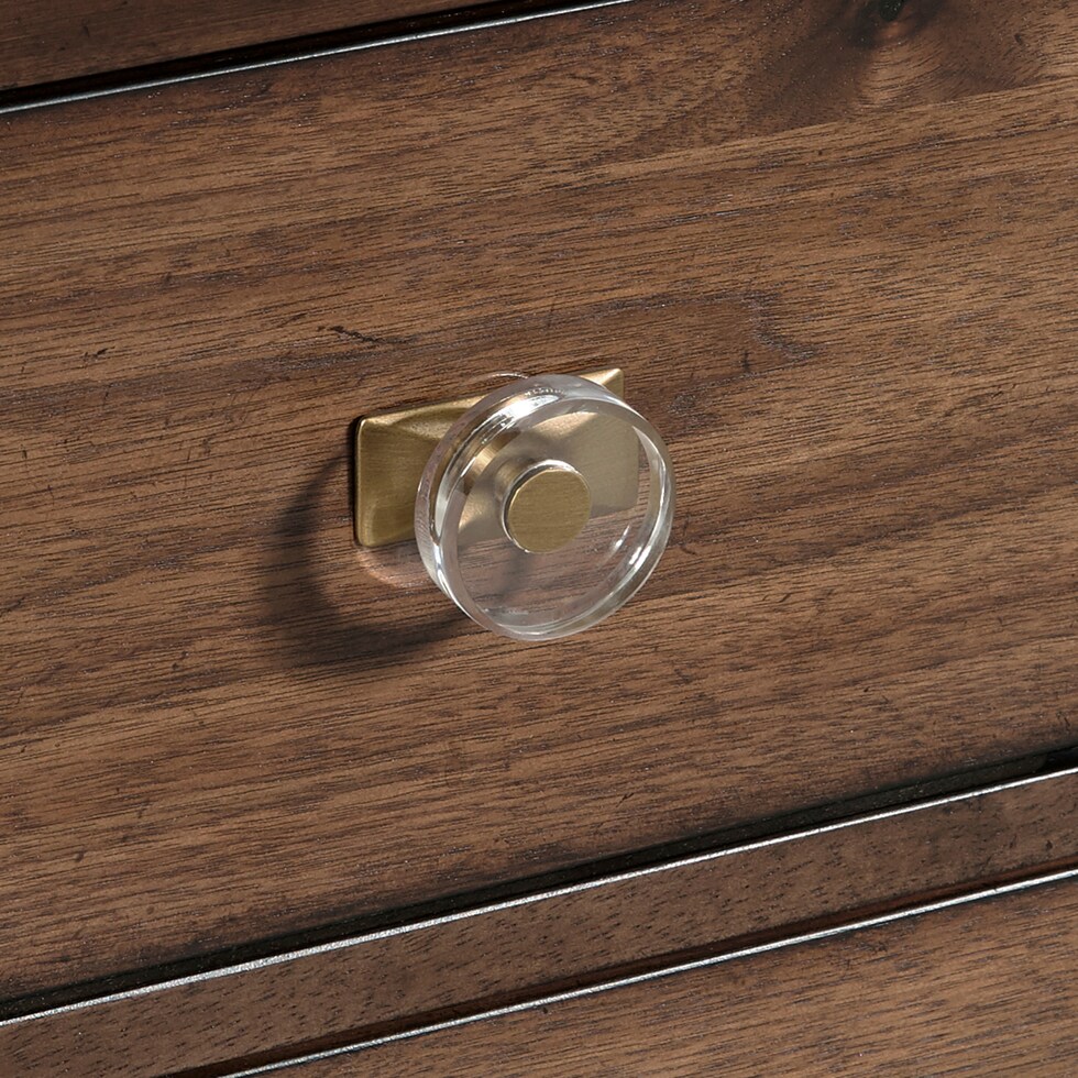 donald dark brown dresser   