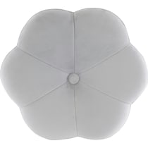 dora gray vanity stool   