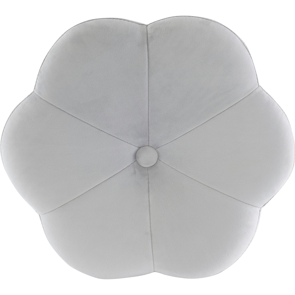 dora gray vanity stool   