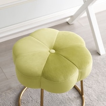 dora green vanity stool   