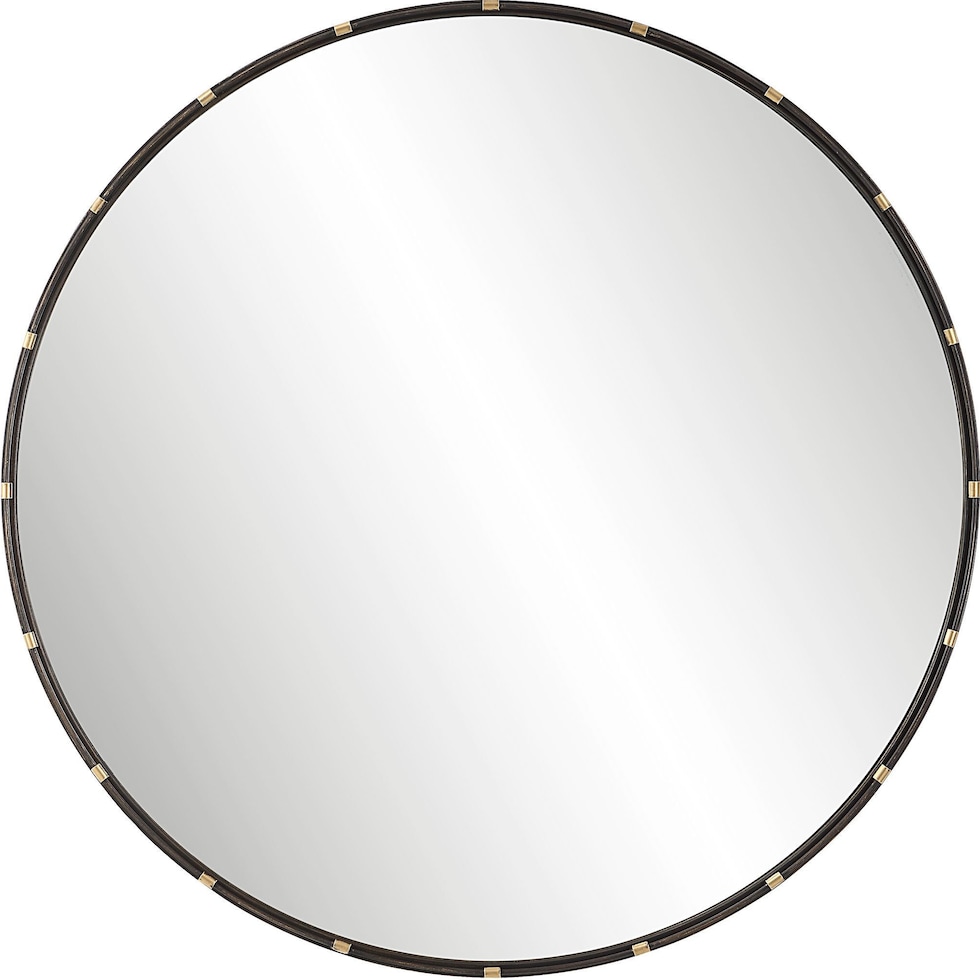 doriana dark brown mirror   