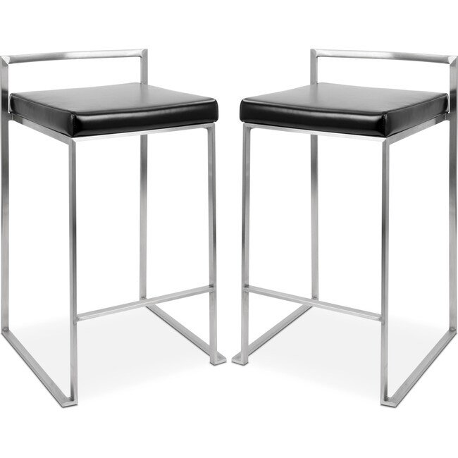 Dining Room Furniture - Doric Set of 2 Counter-Height Stools