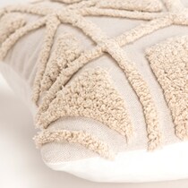 dorit neutral accent pillow   
