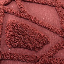 dorit red accent pillow   