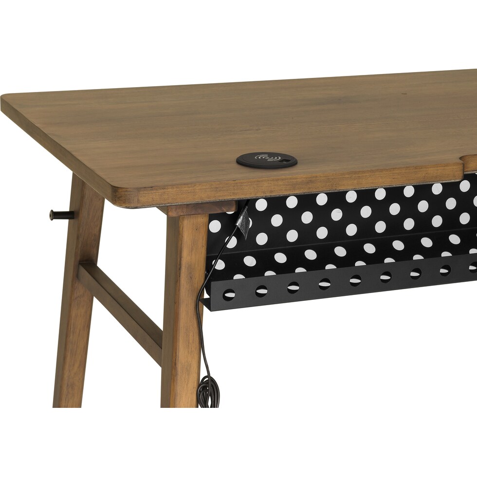 dorothy dark brown desk   