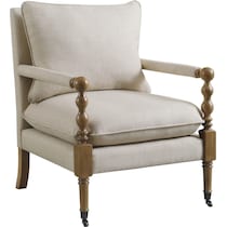 dorothy neutral accent chair   