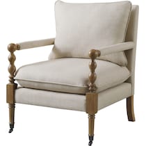 dorothy neutral accent chair   